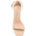 thumbnail image 4 of Journee Womens Everton Open Toe High Stiletto Sandals, 4 of 8
