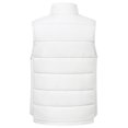 thumbnail image 2 of Chrisuno Men's Casual Slim Quilted Winter Compression Vest Warm Thicken Sleeveless Puffer Jacket White M, 2 of 5