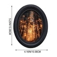 thumbnail image 3 of Boho Vintage Sun Round Wall Art Decor Framed, Neutral Sunrise Mountain Woodland Canvas Wall Art Prints Artwork, Gothic Moody Wall Hanging Door Decor for Bedroom Living Room, 3 of 6