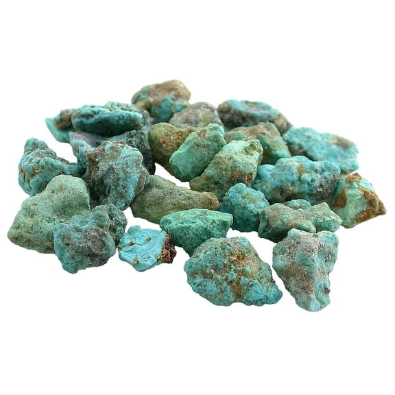 55.6 Gram 25 Blue Turquoise Specimen Nugget Cab Craft Stabilized Rough TL41