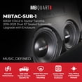 thumbnail image 2 of MB Quart Dual 10" Subwoofer Upgrade with Enclosure for 2016-2023 Toyota Tacoma, 2 of 13