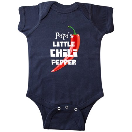 

Inktastic Papa s Little Chili Pepper Gift Baby Boy or Baby Girl Bodysuit