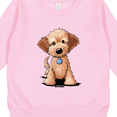 thumbnail image 3 of Inktastic Kiniart Mini Goldendoodle Toddler Sweatshirt, 3 of 4