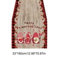 thumbnail image 3 of DefiDgd Valentine's Day Heart Pattern Lace Table Cover,Red Love Heart Table Runner for Valentines' Day Wedding Anniversary Party Home Decor(A), 3 of 6