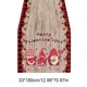 thumbnail image 3 of Aooww Heart Shaped Table Runner with Red Rose Print, Valentine's Day Dining Decor for Restaurant and Home Table,A, 3 of 6
