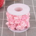 thumbnail image 3 of Exquisita cadena de perlas de imitación ABS rosa para decoración de guirnaldas de bodas, cuentas de cadena de perlas artificiales con una mano de obra exquisita, perfecta para manualidades con, 3 of 5