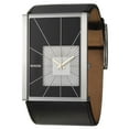 thumbnail image 4 of Nixon Women's A025005 The Motif Black &White Dial Black Leather Strap Watch, 4 of 4