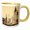 Yellow/White, variant on 3drose, Manhattan 1896 Clock Tower Building New York Life Ins. Building, 11oz Two-tone Black Mug