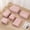 Pink, variant on QUARRYUS 6 Set Travel Packing Cubes, Waterproof Luggage Organizer Storage Bags for Clothes, Shoes, Toiletries