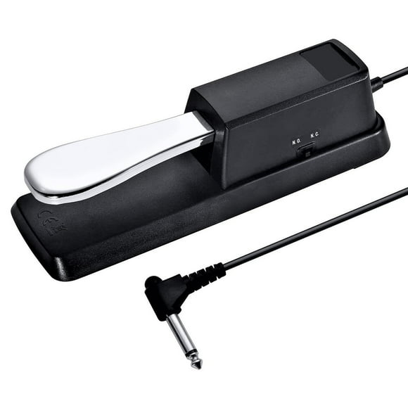 TopLLC Educational Toddler Toys Piano Sustain Pedal Keyboard Pedals Synthesizer Pedals Suitable For Pianos, Electronic Organs, MIDI Keyboards, Synthesizers And Other Equipment Interactive Kids Toys