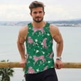 thumbnail image 6 of Salouo Tropical Leopard for Men's Tank Tops,Sleeveless Muscle Shirts for Men Quick Dry Workout Tank Top Gym Muscle Tee Fitness Bodybuilding Sleeveless T Shirt-X-Large, 6 of 7