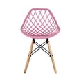 thumbnail image 2 of Set de 2 Sillas Eames Comedor Vento Plastico Rosa MUNDO IN Hogar, 2 of 8