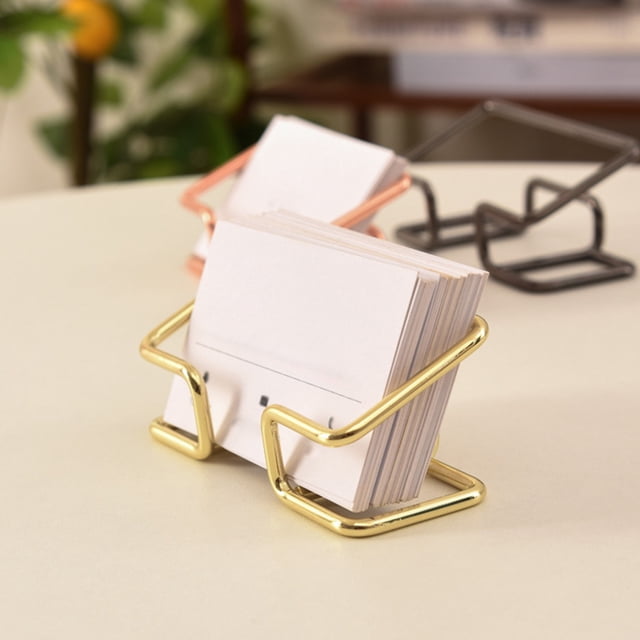 YAOMOBB Porte-Cartes de Visite Moderne Porte-Cartes de Visite Moderne 2 Pcs Contient 50 Cartes Style Simple Antirouille
