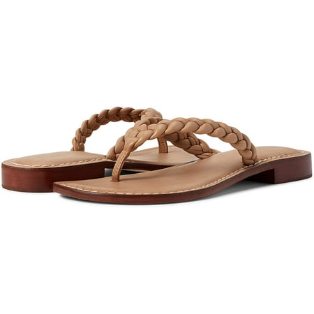 Bernardo Womens Theo Gladiator Sandal 10 Sand Glove Leather