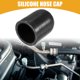 thumbnail image 2 of 1 tapón de extremo de manguera de vacío de admisión de tapa de refrigerante de silicona universal de 38 mm y 1,50 pulgadas de diámetro interior - Coche para puerto de agua de vacío de derivación del calentador de refrigerante - Silicona negra Unique Bargains Tapa de manguera de silicona, 2 of 6