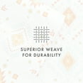 thumbnail image 6 of Noble Linens 4 Piece Pattern Microfiber Bed Sheets Set, Coral Aztec Dreams, Full, 6 of 10