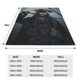 thumbnail image 3 of Pirates Of The Caribbean Fleece Blanket Super Soft Cozy Throw Blanket Fuzzy Comfy Flannel Blanket Warm Plush Blankets And Throws For Couch, Sofa, Bed 50"X40", 3 of 7