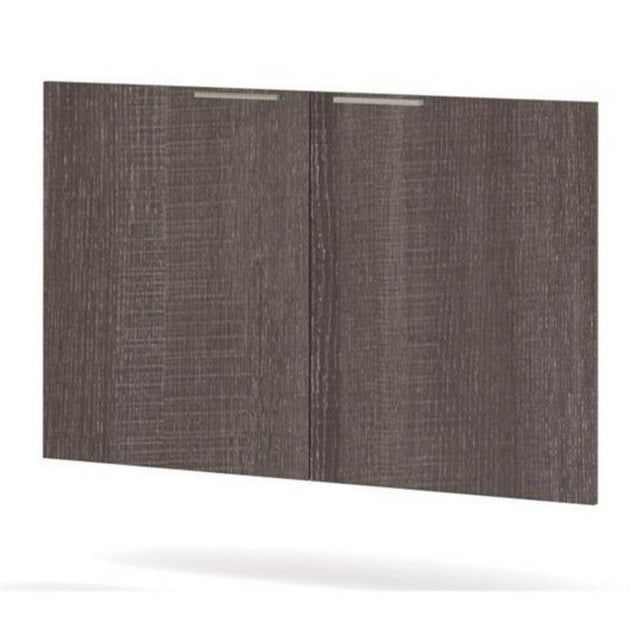 Bestar Pro-Linea 2 Portes en Écorce Grise