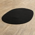 thumbnail image 3 of Lorie Country Black Braided Area Rug 4' x 4' Round, 3 of 5