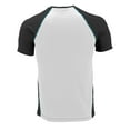 thumbnail image 3 of Men's Cool Quick-Dry Gym Workout Sport Running Breathable Performance T-shirt (920-#1, S), 3 of 4