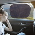 thumbnail image 4 of DEEPCRAFF 2 Pcs Car Privacy Sunshade Breathable Black For Parents With Infants, 4 of 7