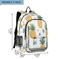 thumbnail image 2 of FORMRS Unisex School Backpack 17" Student Travel Bag with Laptop Compartment, Pineapple, 2 of 7
