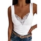 thumbnail image 1 of Camisetas sin mangas de encaje,Camisetas sin mangas de encaje para mujer Blusa sin mangas de encaje Camisetas sin mangas Claridad notable, 1 of 6