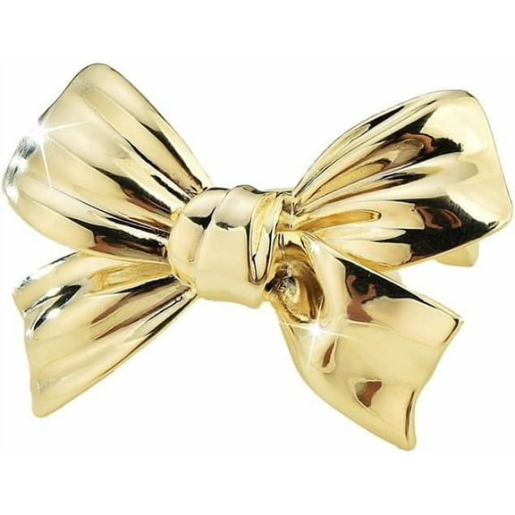 Dainty Bow Brooch Pin for Women Minimalist Ribbon Knot Lapel Pins Clothing Dress Sweater Scarf Buckle Corsage Accessory Elegant Brooches Christmas Jewelry