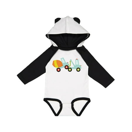 

Inktastic Tow Truck Construction Gift Baby Boy Long Sleeve Bodysuit