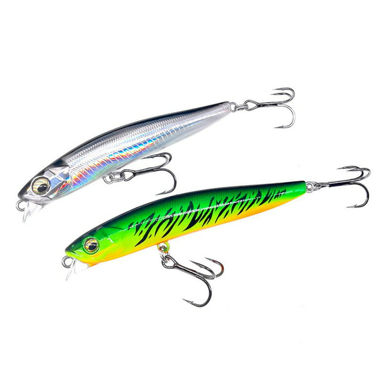 Japan Design Striped Bass Crankbaits Outdoor Winter Fishing Sinking Minnow Baits Fish Hooks Minnow Lures Colore