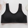 thumbnail image 2 of Uqiangy Racerback Bras for Women Women's Bras Bra for Plus Size Women Bras for Women Running Girl Sports Bras for Women Pushup Bra No Underwire Black S, 2 of 8
