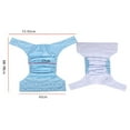 thumbnail image 3 of Water Adult Diaper Washable for Incontinence Undewear for Old People Brown, 3 of 9