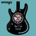 thumbnail image 2 of Reloj De Pared Con Discos De Vinilo, Reloj De Pared De Guitarra Alimentado Por Batería, Reloj De Arte Colgante Decorativo Ampliamente Utilizado Para El Hogar, La Sala De Estar, El Dormitorio Y El Club Speravity HA012903-00, 2 of 6