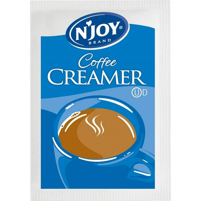 Njoy N'Joy Nondairy Creamer Packets - 0 lb (0.07 oz) - 1000/Box Njoy N'Joy Nondairy Creamer Packets - 0 lb (0.07 oz) - 1000/Box