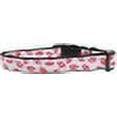 thumbnail image 2 of Sparkling Smooches Nylon Dog Collar XS, 2 of 2
