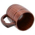 thumbnail image 3 of Natural Pure Wooden Beer Cup Handmade Eco friendly Water Drinking Cups, 3 of 8