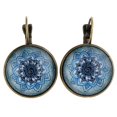 thumbnail image 1 of Pendientes colgantes Colgante par Tipo Sunnimix Pendientes de flores de Bohemia, 1 of 8