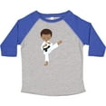 thumbnail image 3 of Inktastic African American Boy, Karate Boy, Black Belt, Kata Boys Toddler T-Shirt, 3 of 5