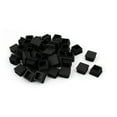 thumbnail image 4 of Unique Bargains Chair Leg Plastic Blanking End Cap Square Tube Insert Plug Black 20mmx20mm 50Pcs, 4 of 4