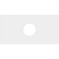 thumbnail image 4 of 14"W x 7"H x 3"ID x 4 3/4"C x 1"P Rectangle Architectural Grade PVC Contemporary Ceiling Medallion, 4 of 11