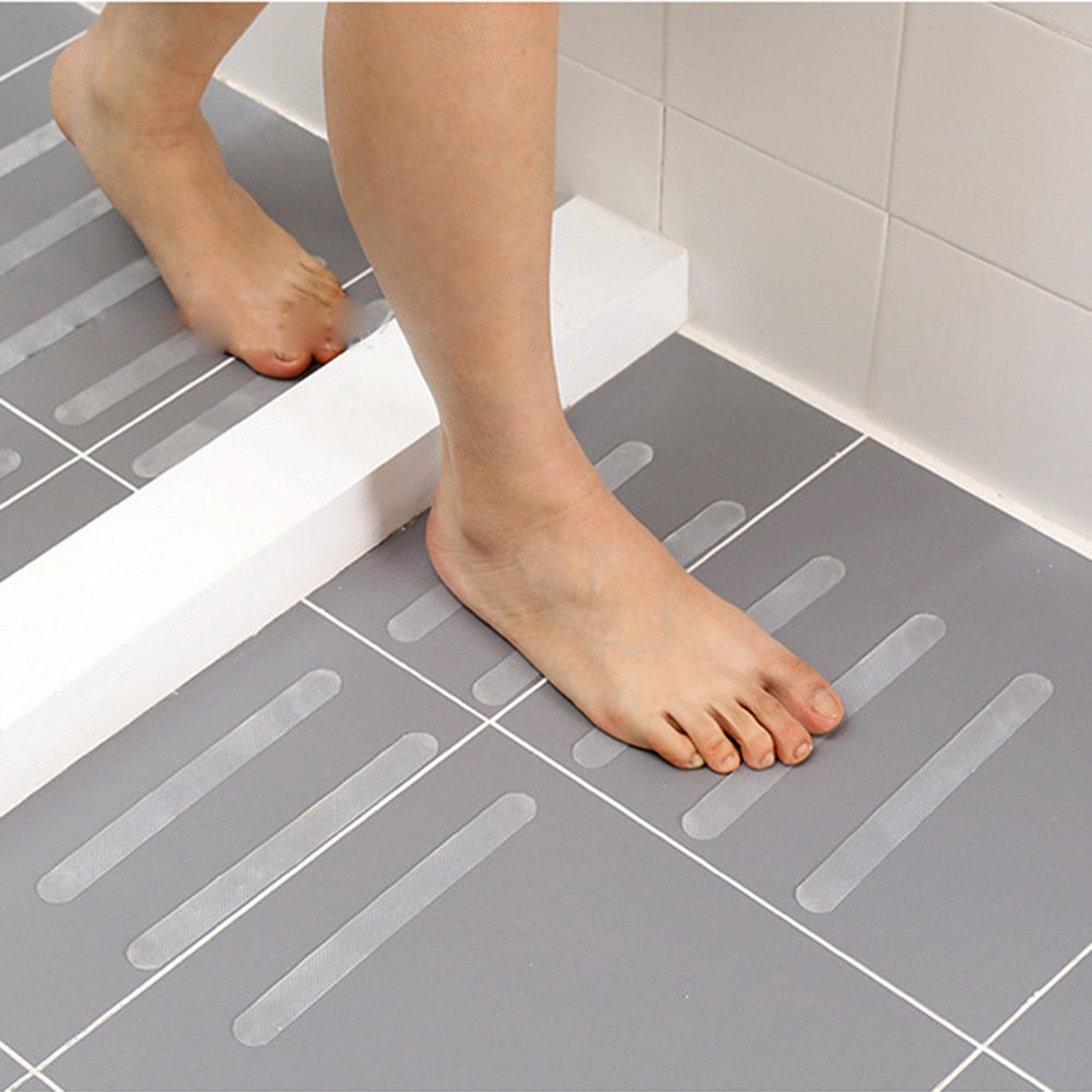 Bath Tub Treads for Adults /& Kids with Scraper V-TOP Bathtub Non Slip Stickers 24 PCS Safety Anti Slip Shower Adhesive Strips Tape for Bathroom Floor Tub Stairs Ladders Pools Boats