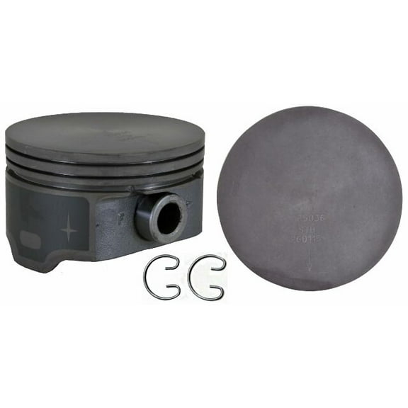 Set of 8 Flat Top Hypereutectic Pistons for 05-09 GM/Hummer/Saab 4.8/293 5.3/325 | .75mm (.030 Oversized) | 96.75mm Bore Diameter