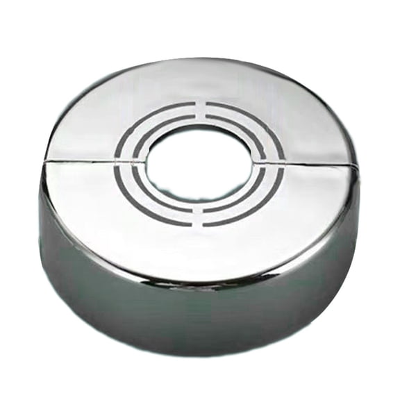 linyes Flange Faucet Accessories Faucet Decorative Cover Pipe Stainless Steel Plumbing Cover Plates Faucet Escutcheon for Toilet Kitchen Faucet Decor