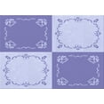 thumbnail image 1 of Ahgly Company Machine Washable Indoor Rectangle Transitional Medium Slate Blue Area Rugs, 2' x 4', 1 of 7