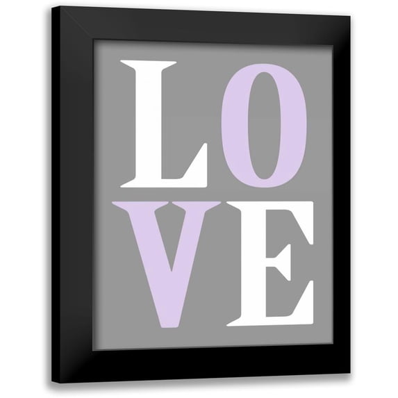 Robinson, Tamara 12x14 Black Modern Framed Museum Art Print Titled - Elephant Love
