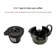 thumbnail image 6 of Superjoe Single Serve Coffee Maker Brewer for Single Cup Capsule with 6-14OZ Reservoir One-Touch Button Coffee Machines Blue, 6 of 8