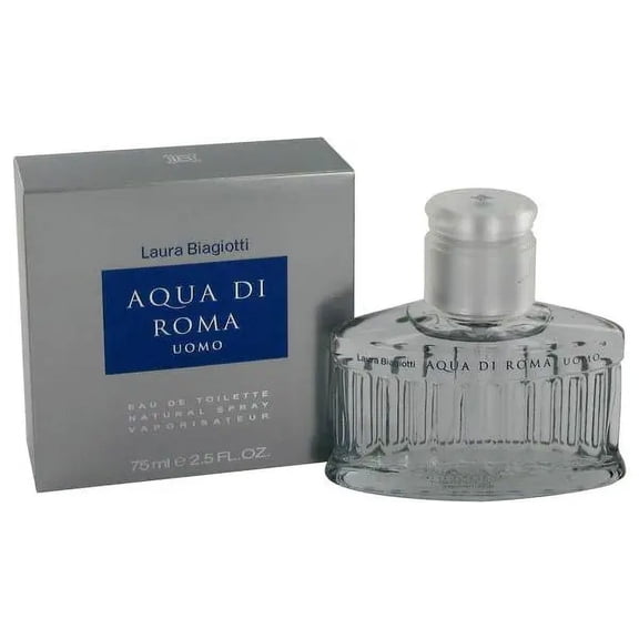Laura Biagotti Aqua df Roma Uomo Eau de Toilette Natural Spray 2.5 oz / 75 ml