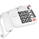 thumbnail image 3 of Teléfono alámbrico Radioshack 100198261 identificador de llamadas blanco, 3 of 4
