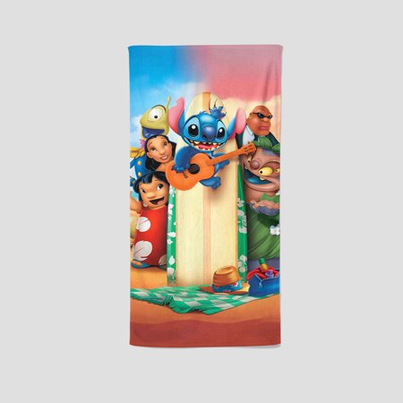 Lilo and Stitch has launched a distinctive single-sided towel, tailored as a custom gift for fans. Suitable for gym, yoga, boxing, and sunbathing, it’s 13.8"x28.7".