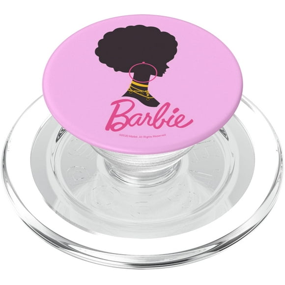 PopSockets MagSafe PopGrip para iPhone Barbie Afro Silhouette